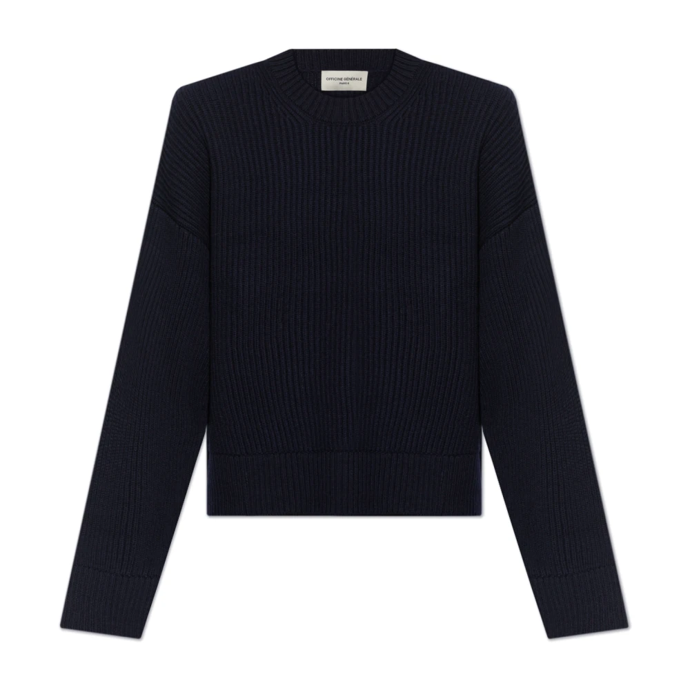 Officine Générale Wollen trui Blue Dames
