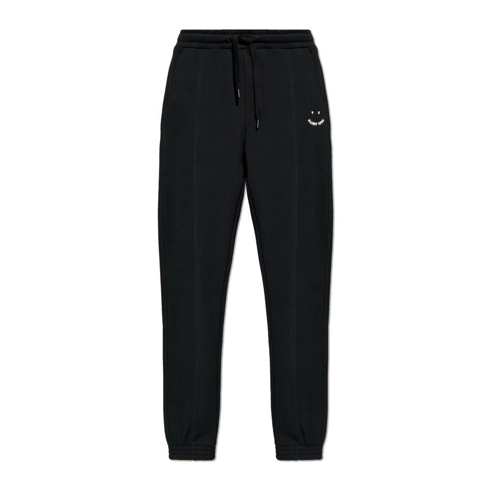 PS By Paul Smith Sweatpants met logo Black Heren