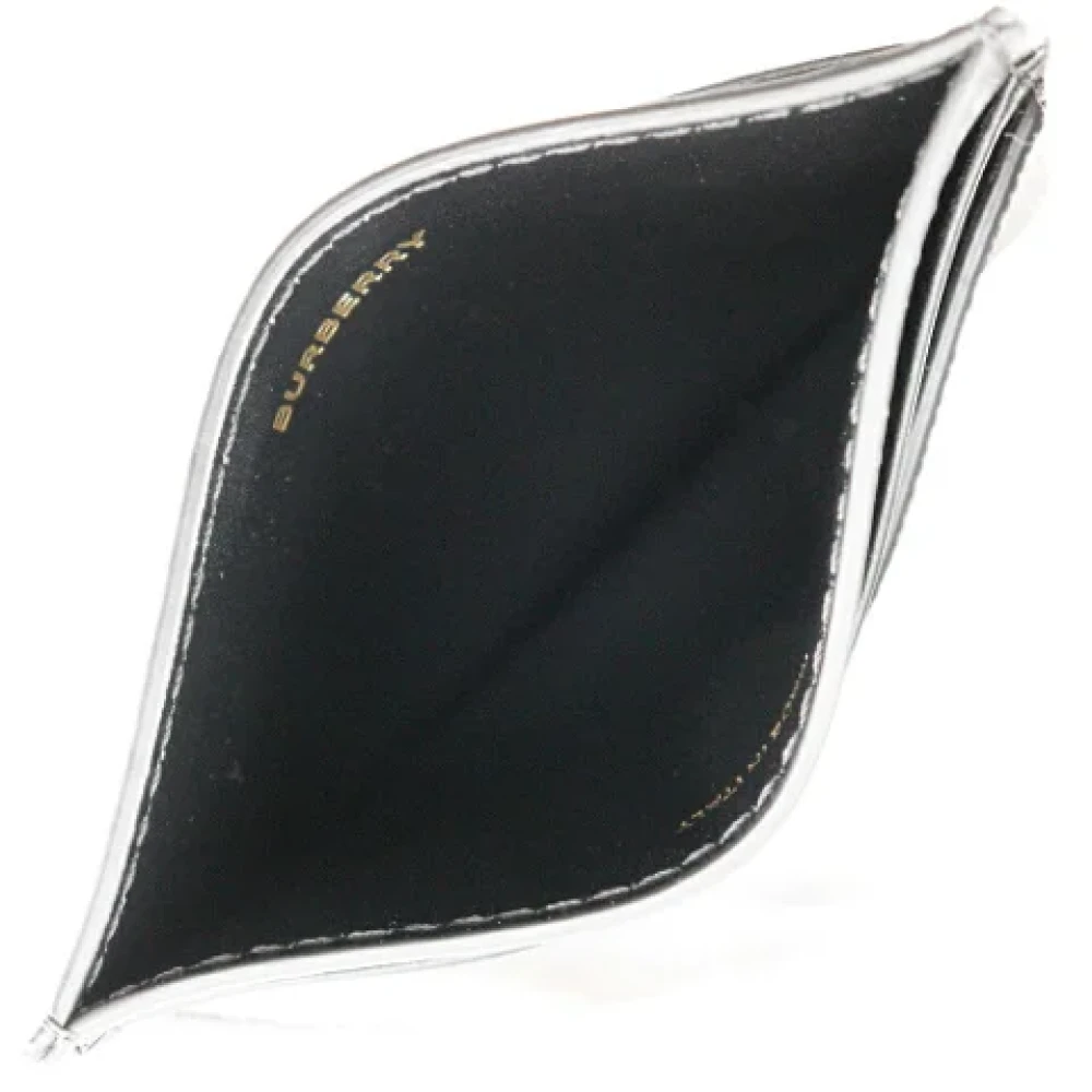 Burberry Vintage Pre-owned Leather wallets Black Dames