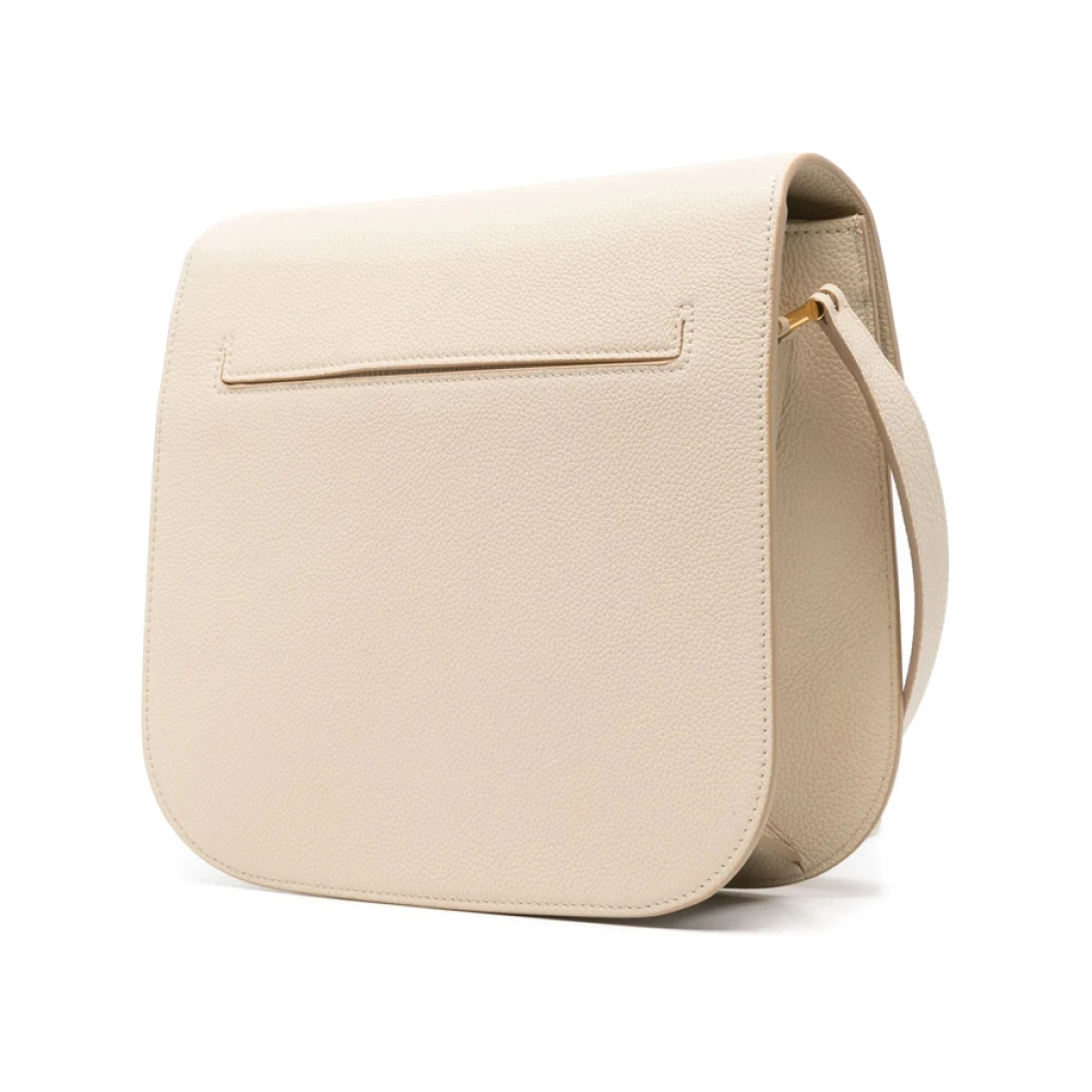 Tom Ford Beige Schoudertas met Overslag Beige Dames