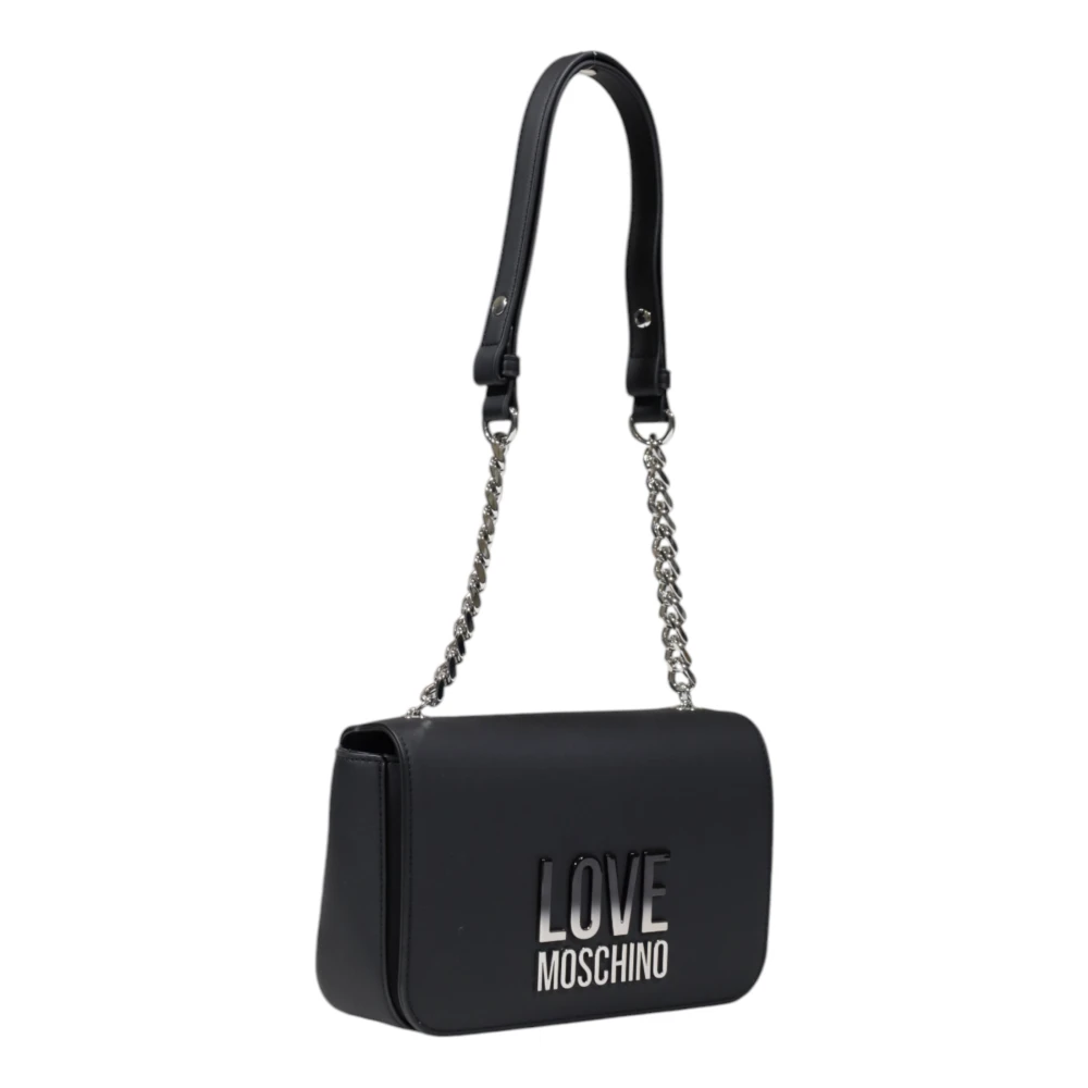 Love Moschino Lente Zomer Dames Middelgrote Tassen Collectie Gray Dames