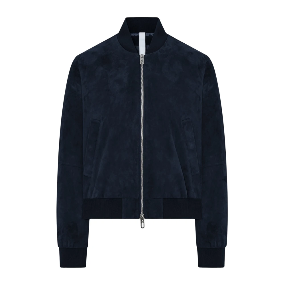 Duno Women's Blue Athina-Volterra Bomber Jacket