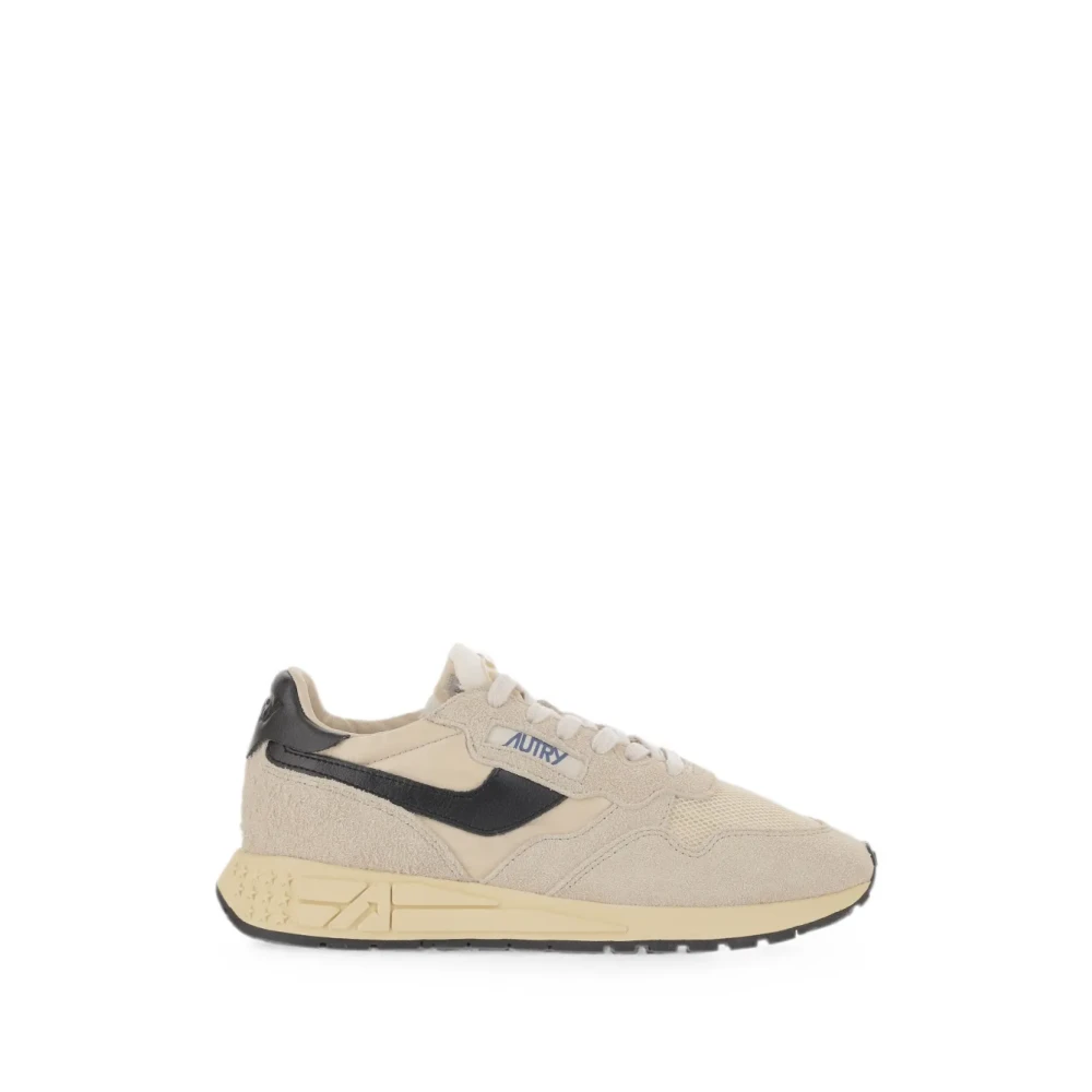 Autry Beige Reelwind Low - Male - Sneakers - 8 Uk - Shoes