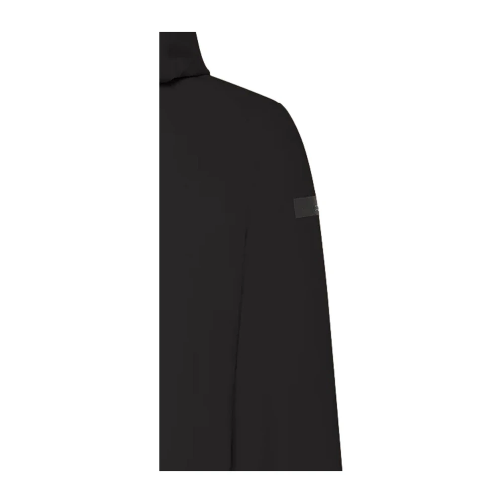 RRD Zwarte Parka Jas met Surflex Stof Black Heren