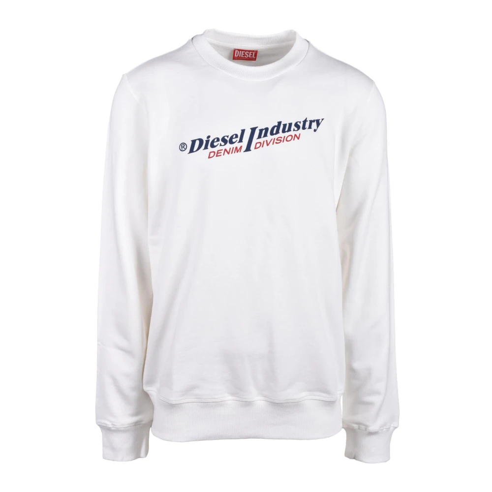 Diesel Katoenen Sweatshirt Model: Felpa Black Heren