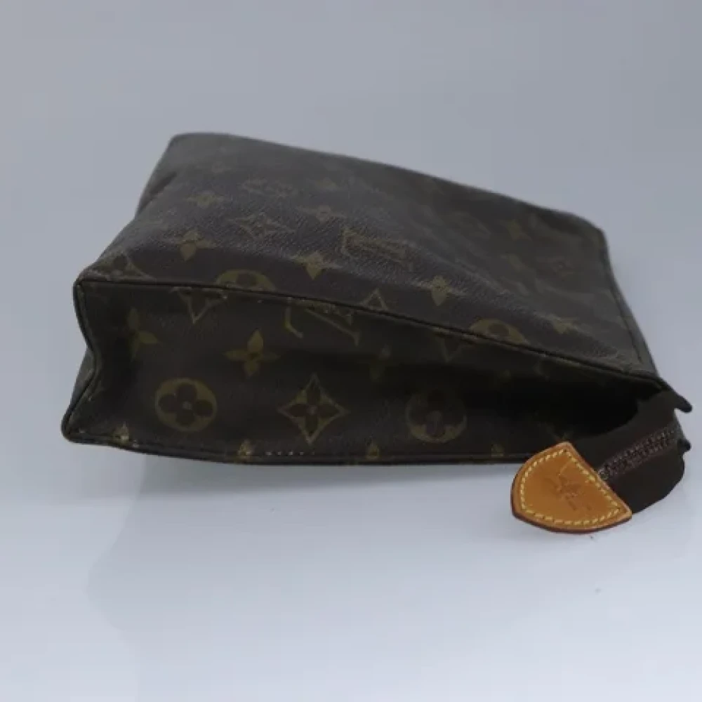 Louis Vuitton Vintage Pre-owned Canvas pouches Brown Dames