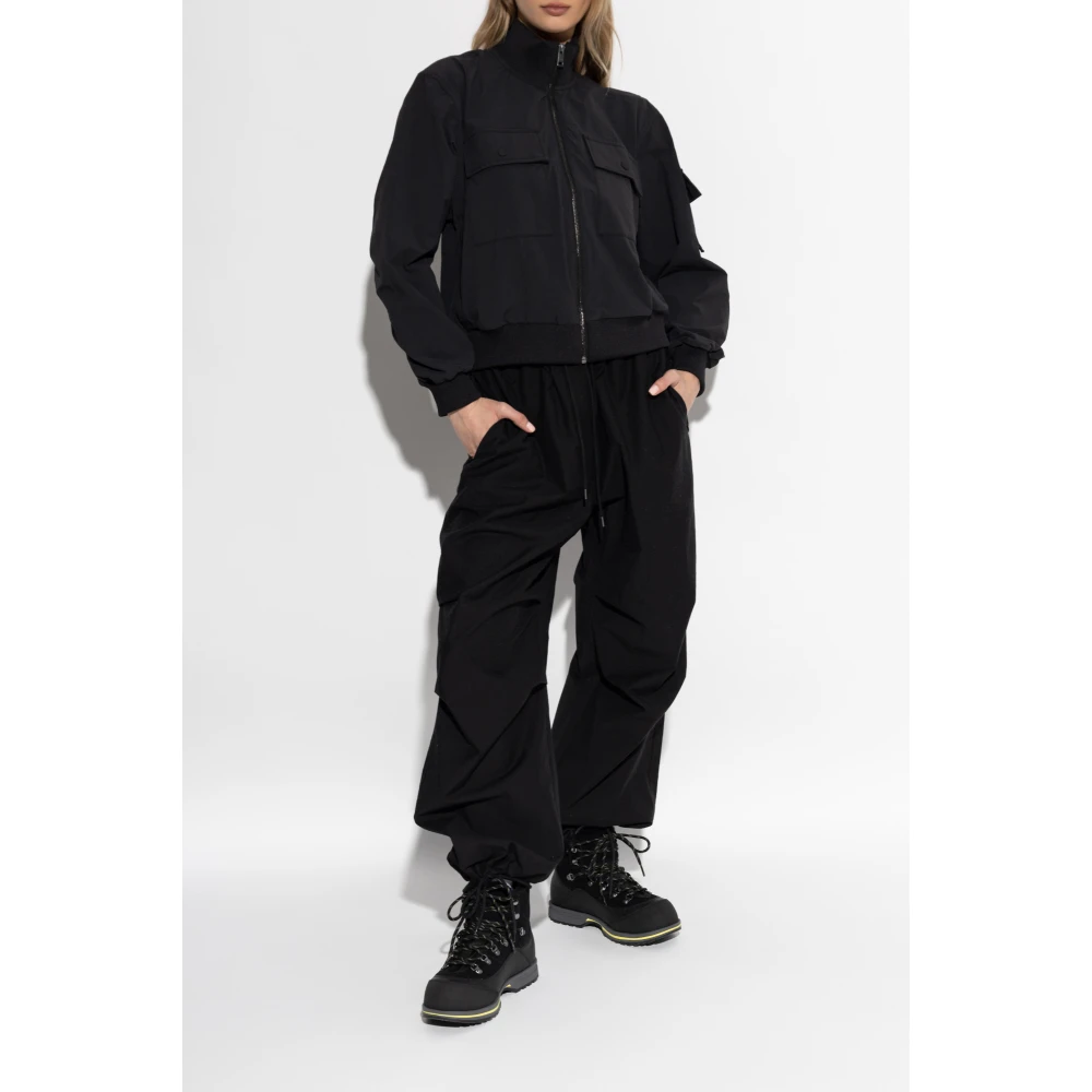 adidas Originals Lichtgewicht jas met zakken Black Dames