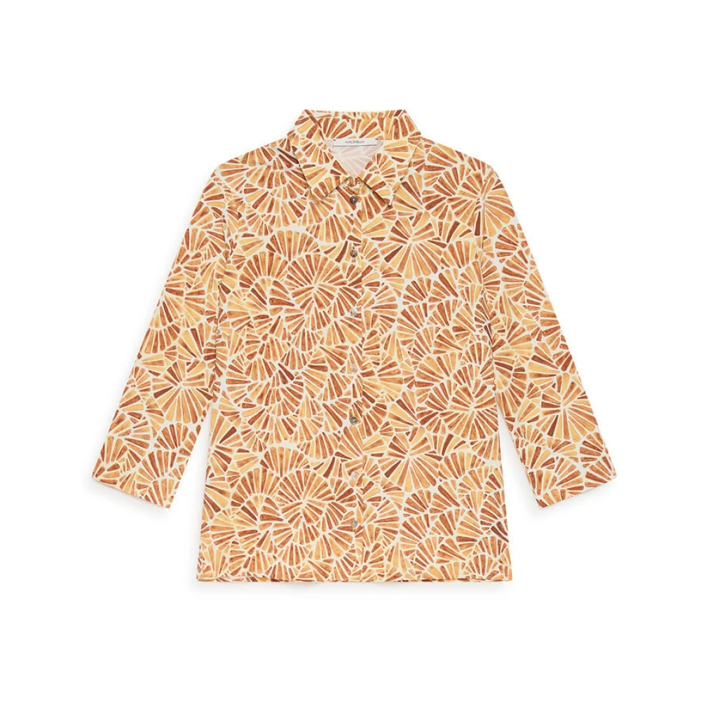Maliparmi Women's Yellow Camicia Shell Shirt - Shirts - 2XL - Blouses & Shirts