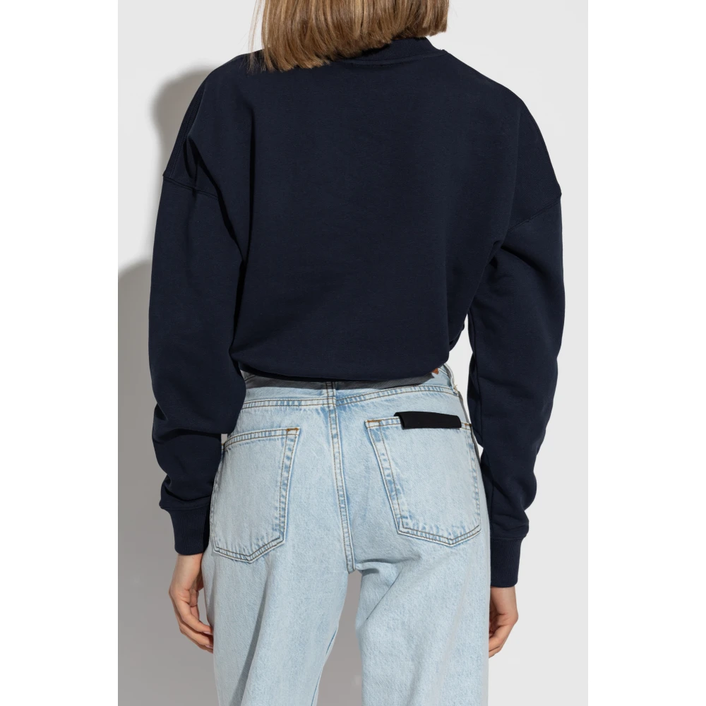 Kenzo Sweatshirt met logo Blue Dames
