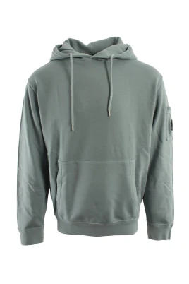 Diagonal Fleece Lens Hoodie