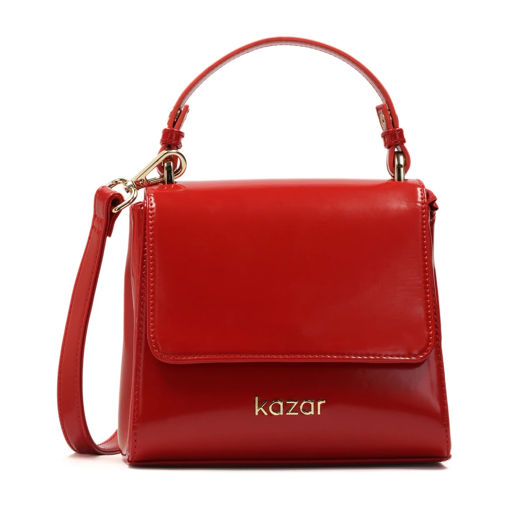 Kazar Rode stijve constructie koffer Red Dames