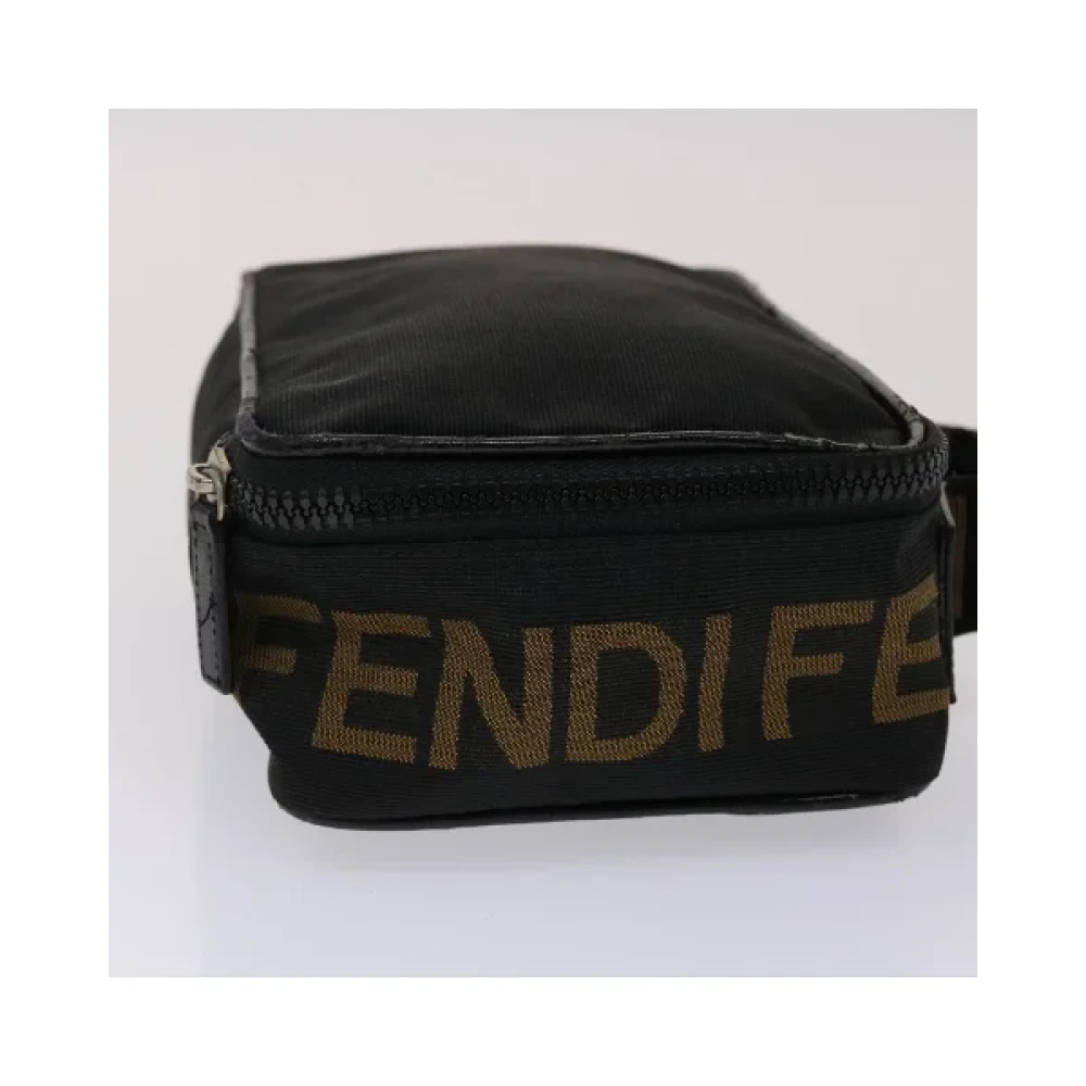 Fendi Vintage Pre-owned Nylon handbags Black Dames