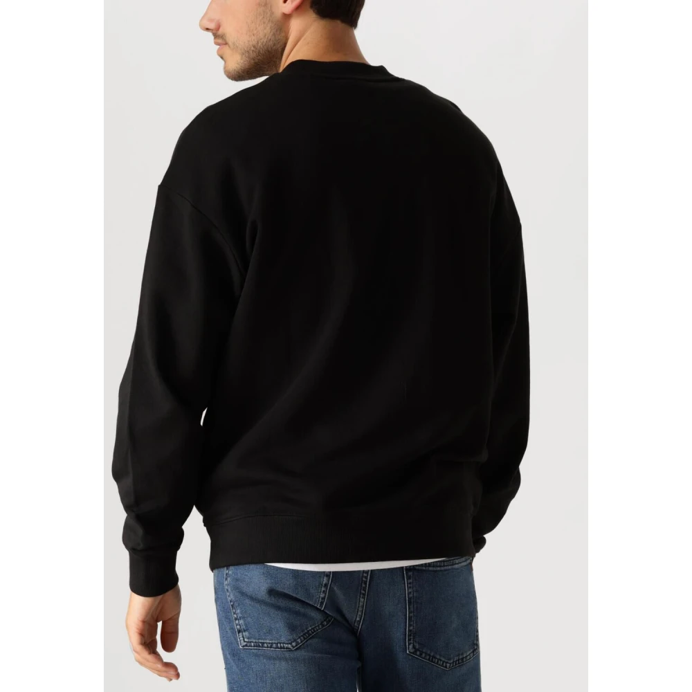 Hugo Boss Heren Sweater & Vest Dapocrew Black Heren