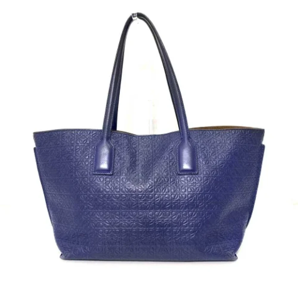 Loewe Pre-owned Fabric totes Blue Dames