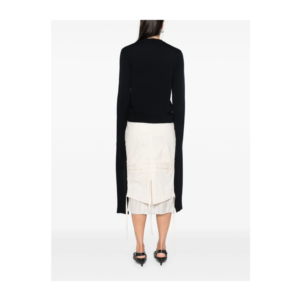 Coperni Blauwe Wollen Trui Blue Dames