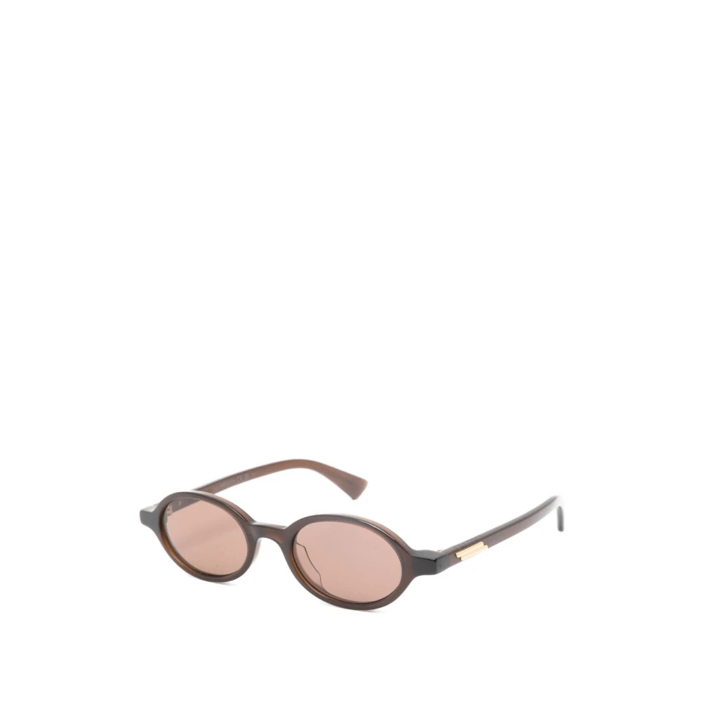 Bottega Veneta Unisex Brown Sunglasses, 47 Mm, Oval Sunglasses
