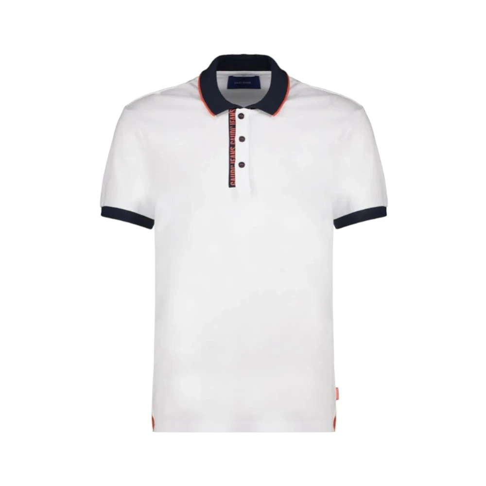 Gaudi Polo Shirt White Heren