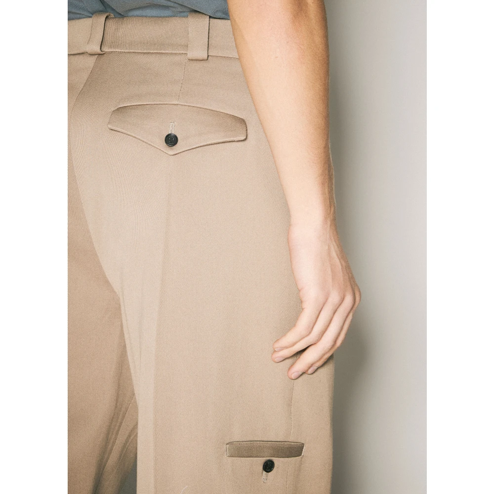 Eytys Twill Trinity Broek met Knotted Hardware Beige Heren