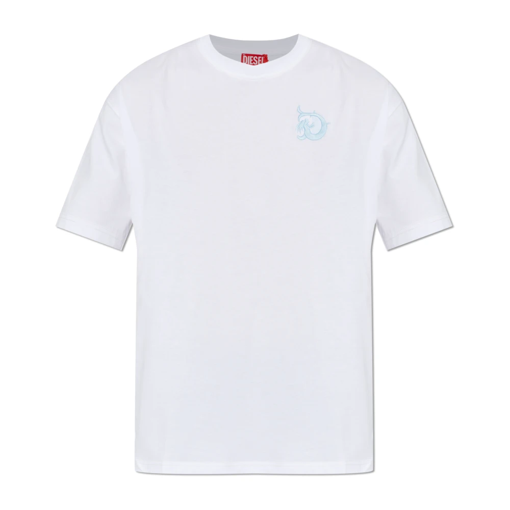Diesel Uomo Bianco Top, 3XL, New,