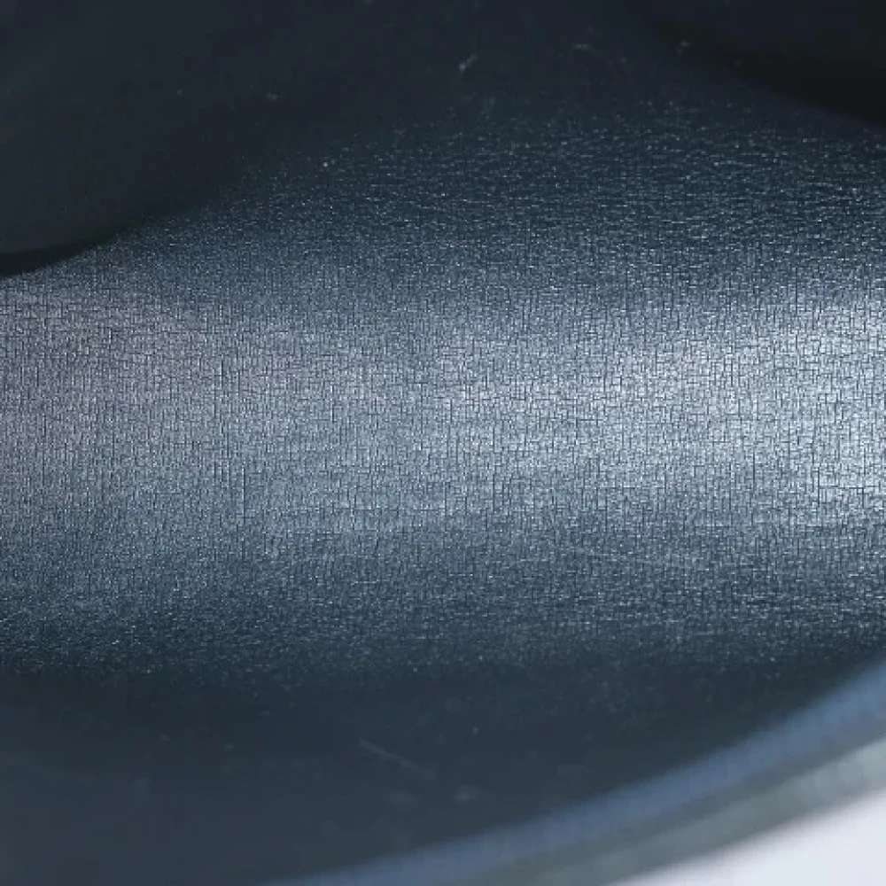 Dior Vintage Pre-owned Canvas clutches Blue Dames