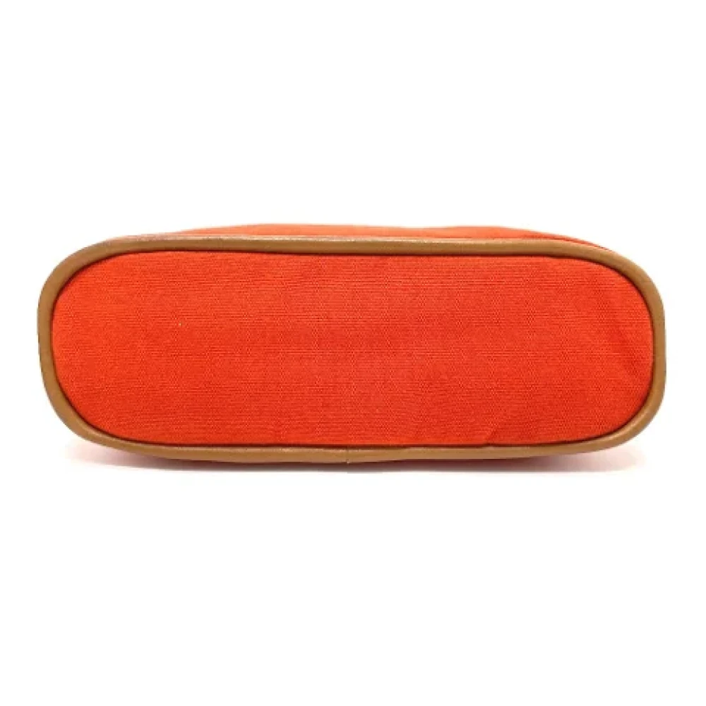 Hermès Vintage Pre-owned Cotton pouches Orange Dames