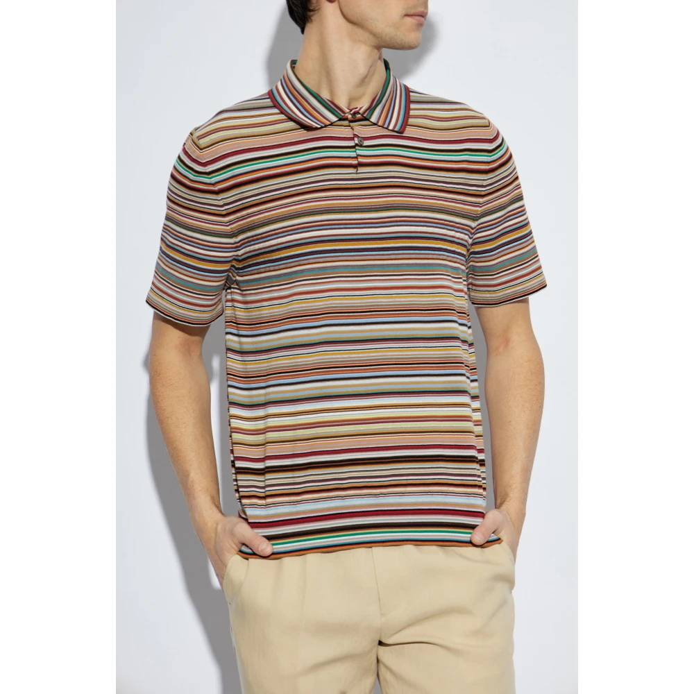 Paul Smith Gestreept patroon polo Multicolor Heren