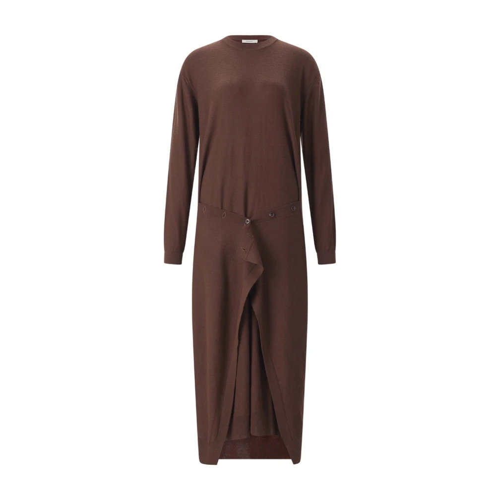 Lemaire Donna Marrone Abiti, L, New,