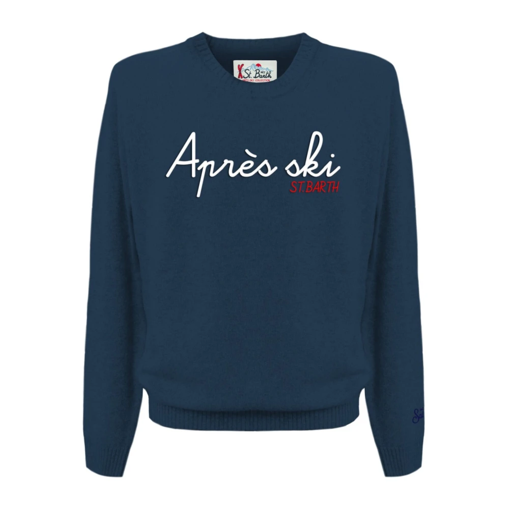 MC2 Saint Barth Stijlvolle Sweaters Collectie Blue Heren