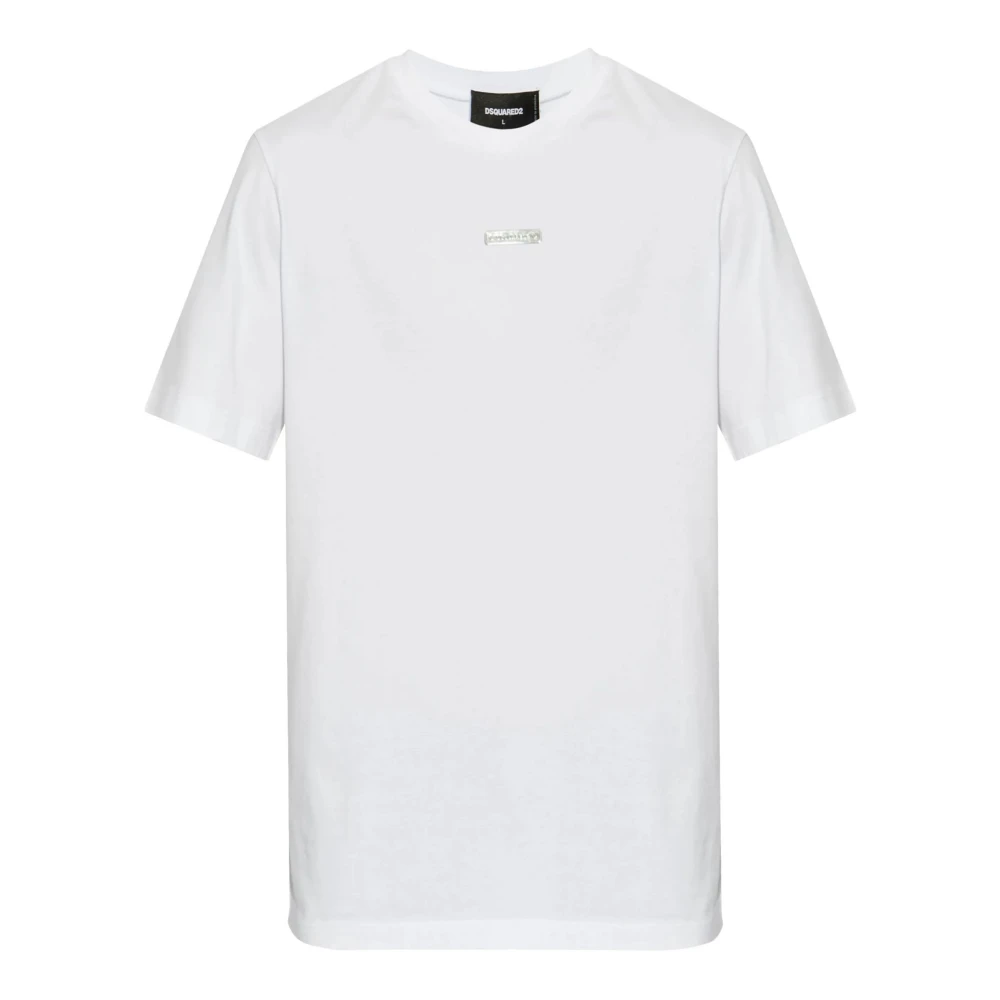 Dsquared2 Witte T-shirts en Polos White Heren