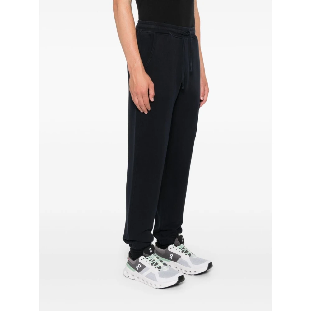 Stone Island Blauwe Katoenen Joggers met Zak Blue Heren