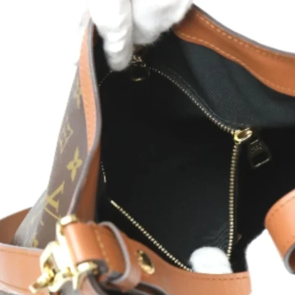 Louis Vuitton Vintage Pre-owned Canvas shoppers Brown Dames
