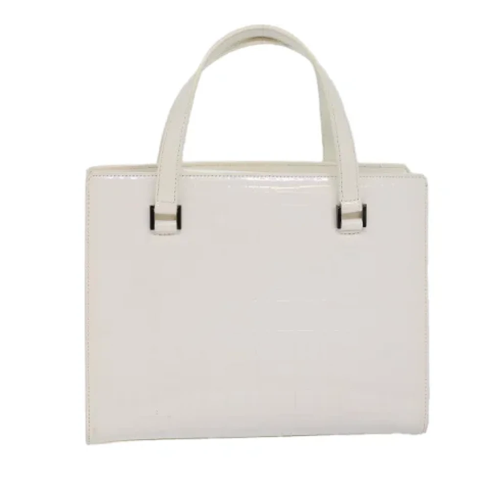 Burberry Vintage Pre-owned Canvas handbags White Dames