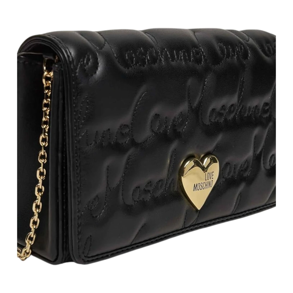 Love Moschino Stijlvolle Dames Schoudertas Black Dames