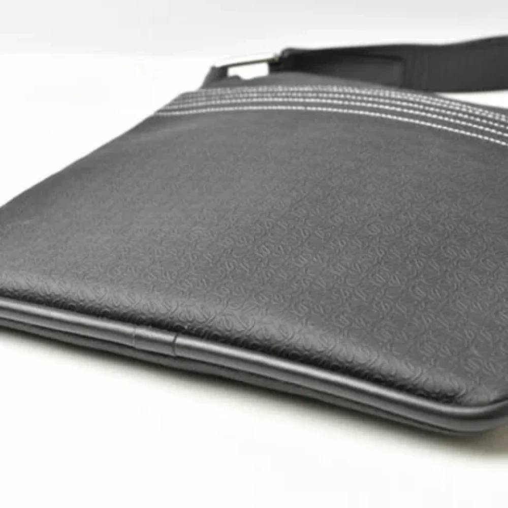 Loewe Pre-owned Canvas shoulder-bags Black Dames