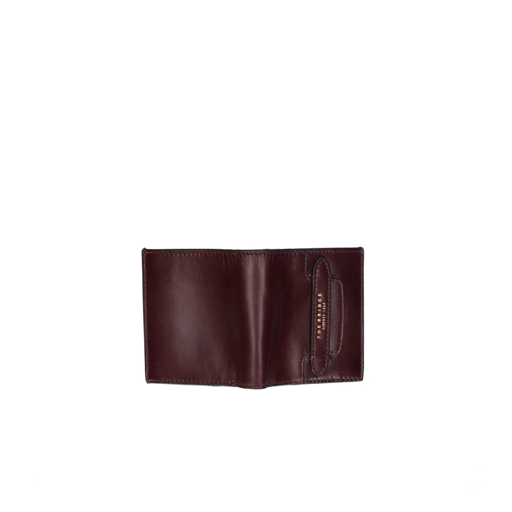 The Bridge Elegante Lucrezia Groene Portemonnee Purple Heren