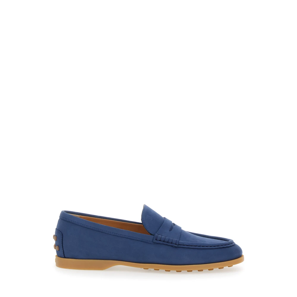 Tod's Blå Slip-On Loafers