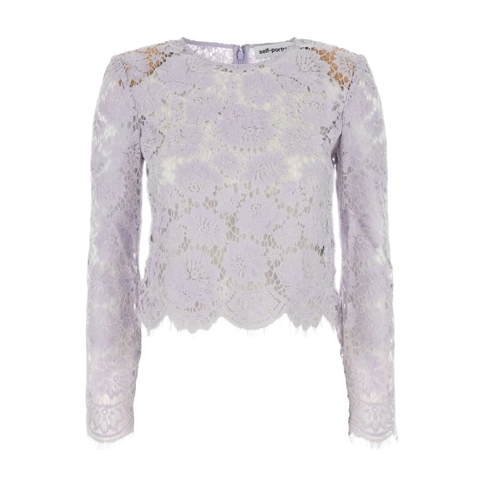 Tops > Long Sleeve Tops - - Self Portrait - Modalova