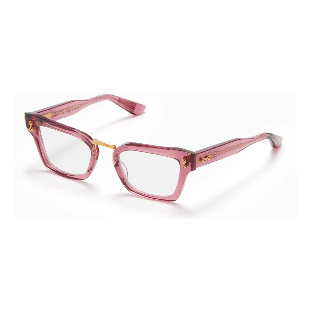 Akoni Kristal Kersen Cat-Eye Bril Pink Dames