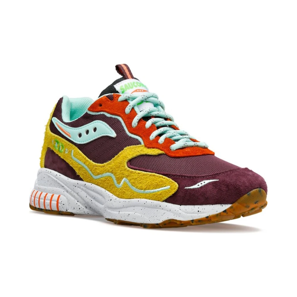 Saucony 3D Grid Hurricane Sneakers Multicolor, Herr