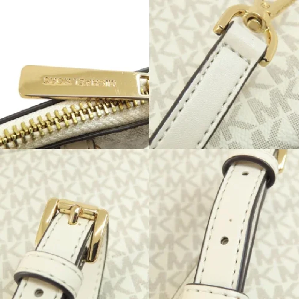 Michael Kors Pre-owned Leather shoulder-bags White Dames
