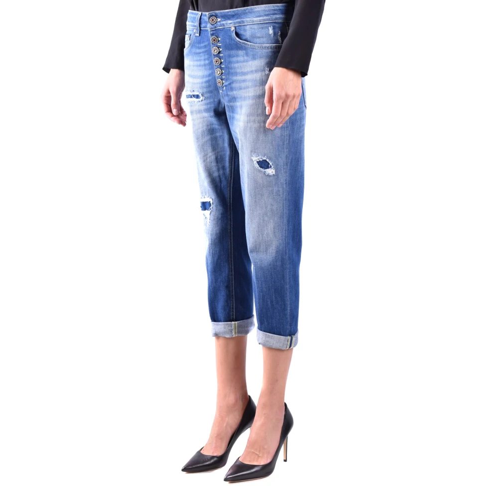 Dondup Stijlvolle Cropped Jeans Blue Dames