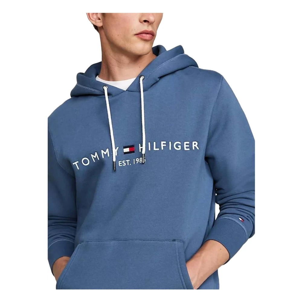 Tommy Hilfiger Hoodie Blue Heren