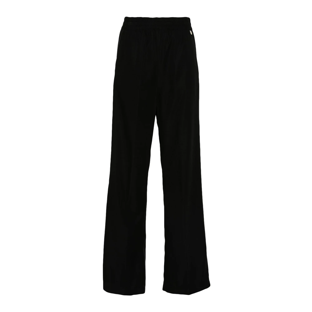 Liu Jo Zwarte elastische taille damesbroek Black Dames