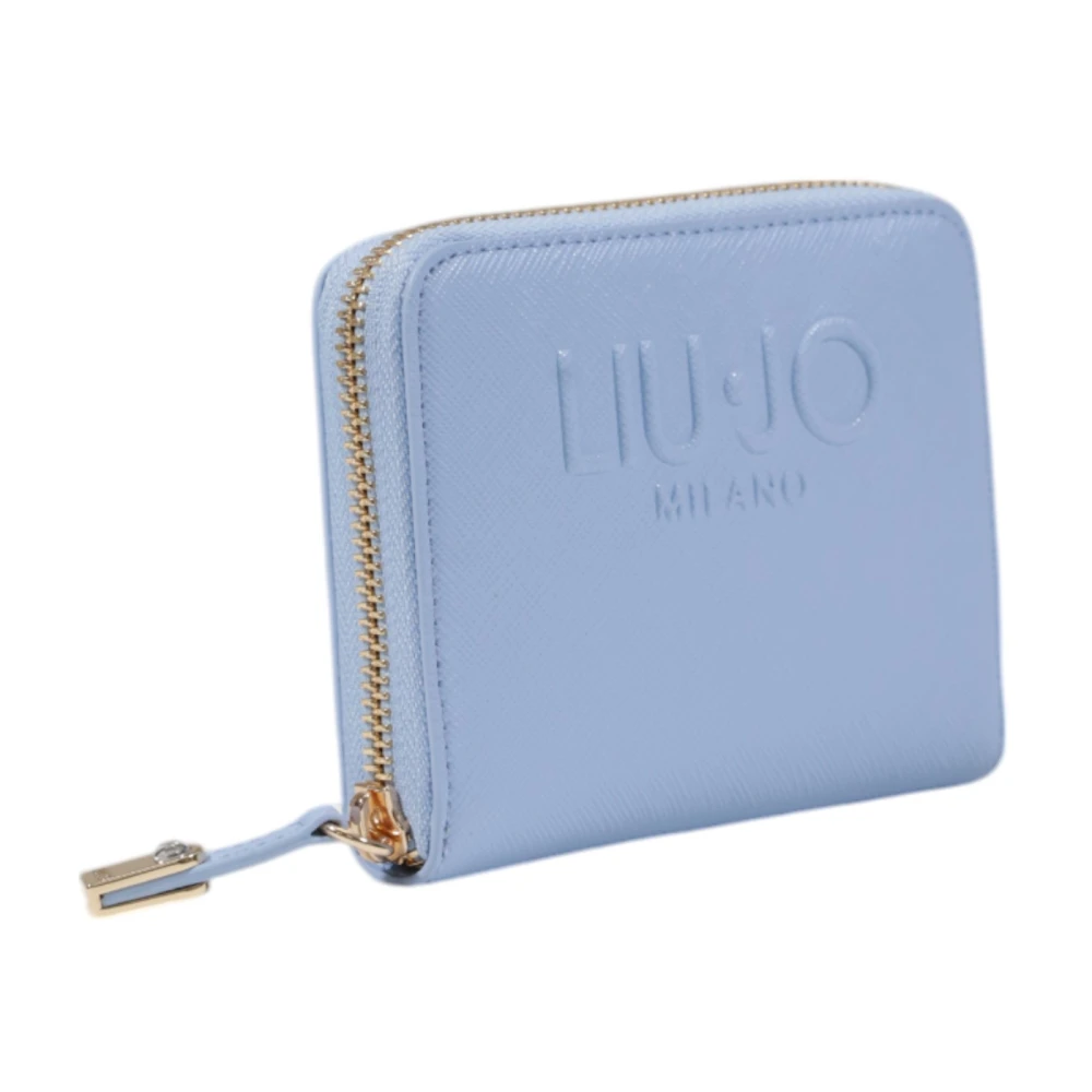 Liu Jo Chique ritsportemonnee met vakken Blue Dames