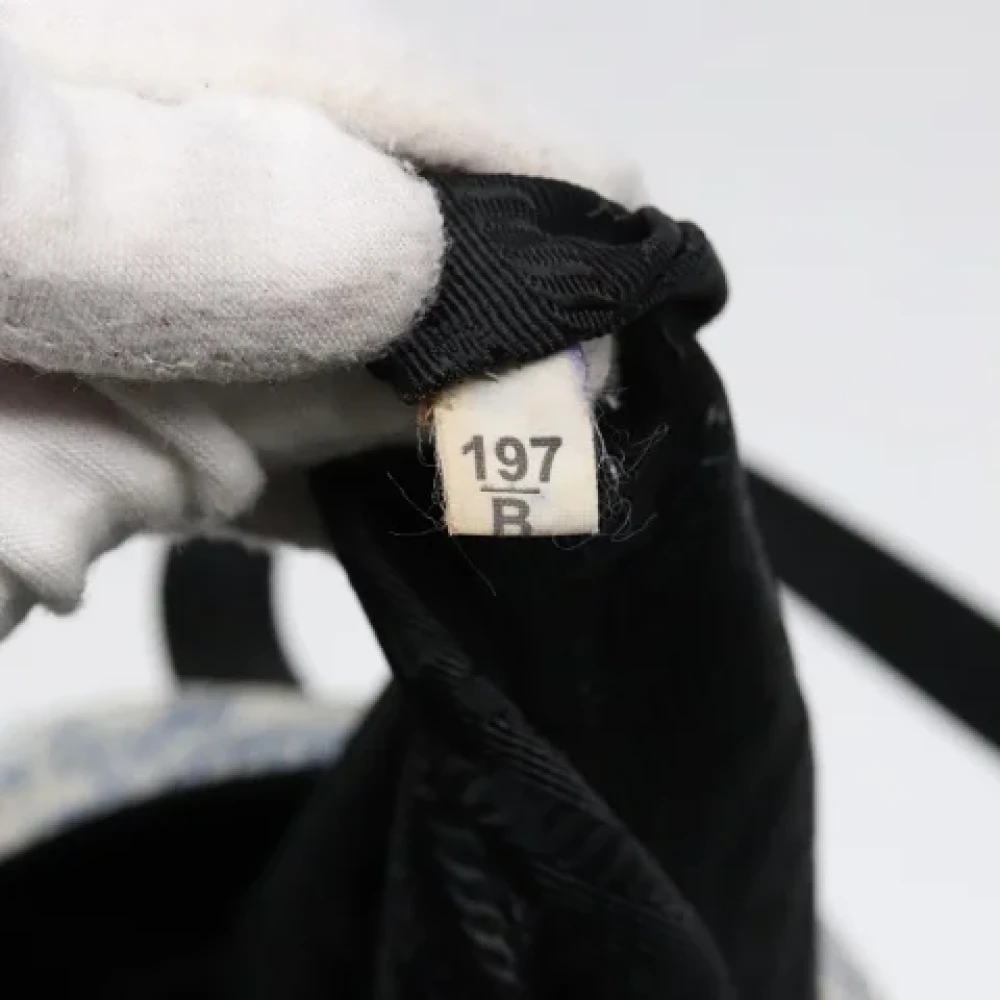 Prada Vintage Pre-owned Nylon prada-bags White Dames