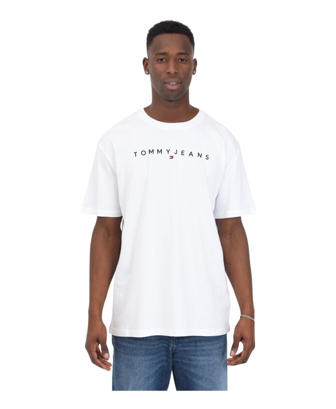 Herre Hvid T-shirt, Ærme, Casual | Tommy Jeans Dame