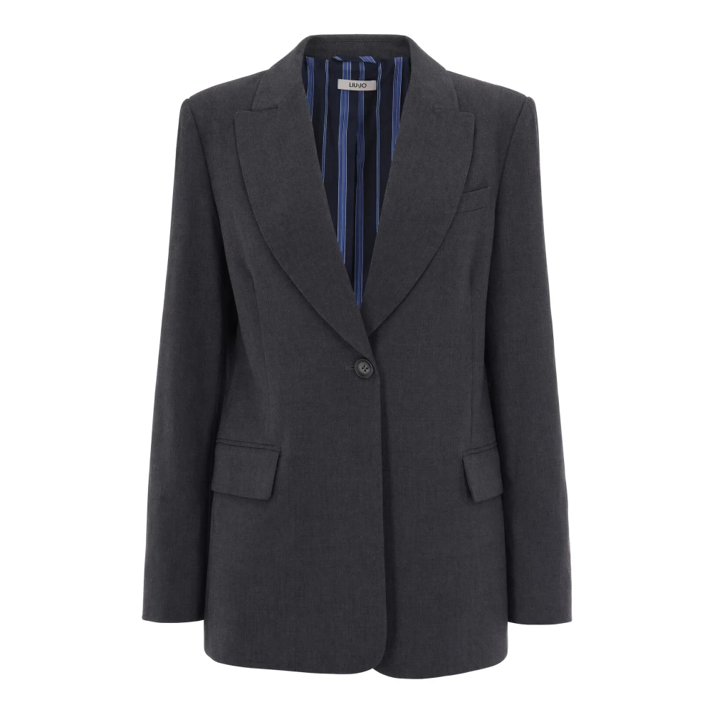 Liu Jo Donna Grigio - Blazer Sartoriale - Jackets - S