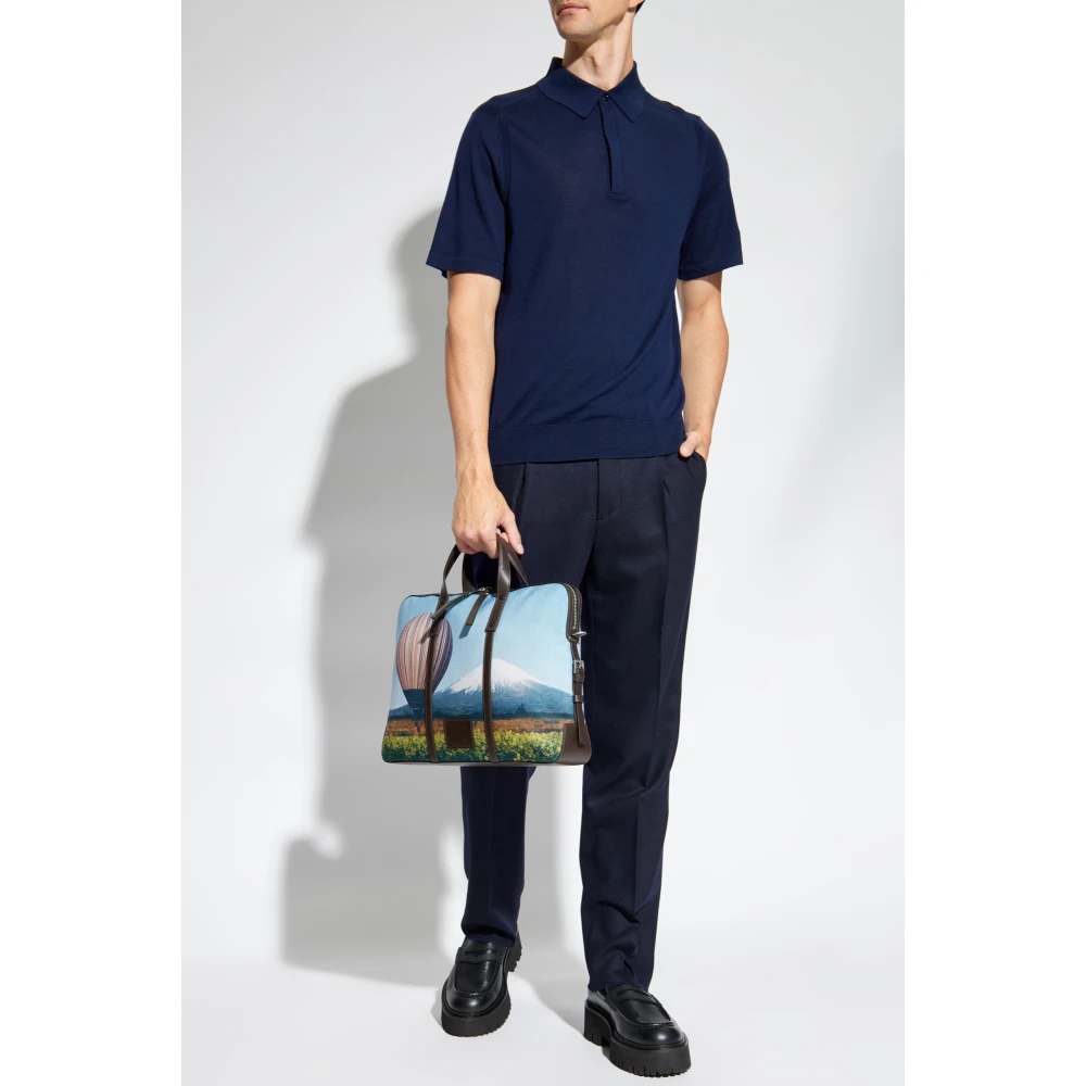 Paul Smith Wollen trui Blue Heren