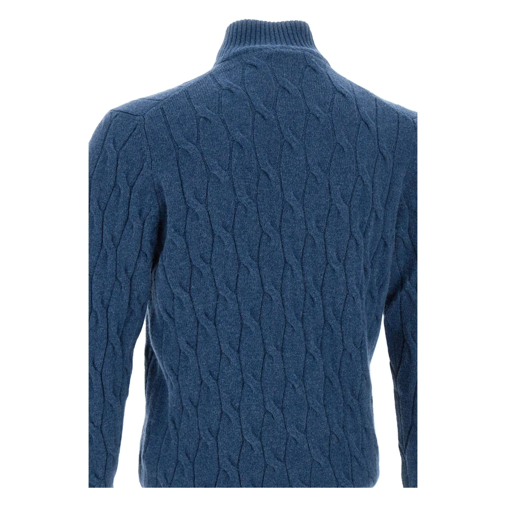 Filippo De Laurentiis Wol & Kasjmier Herentrui Blue Heren