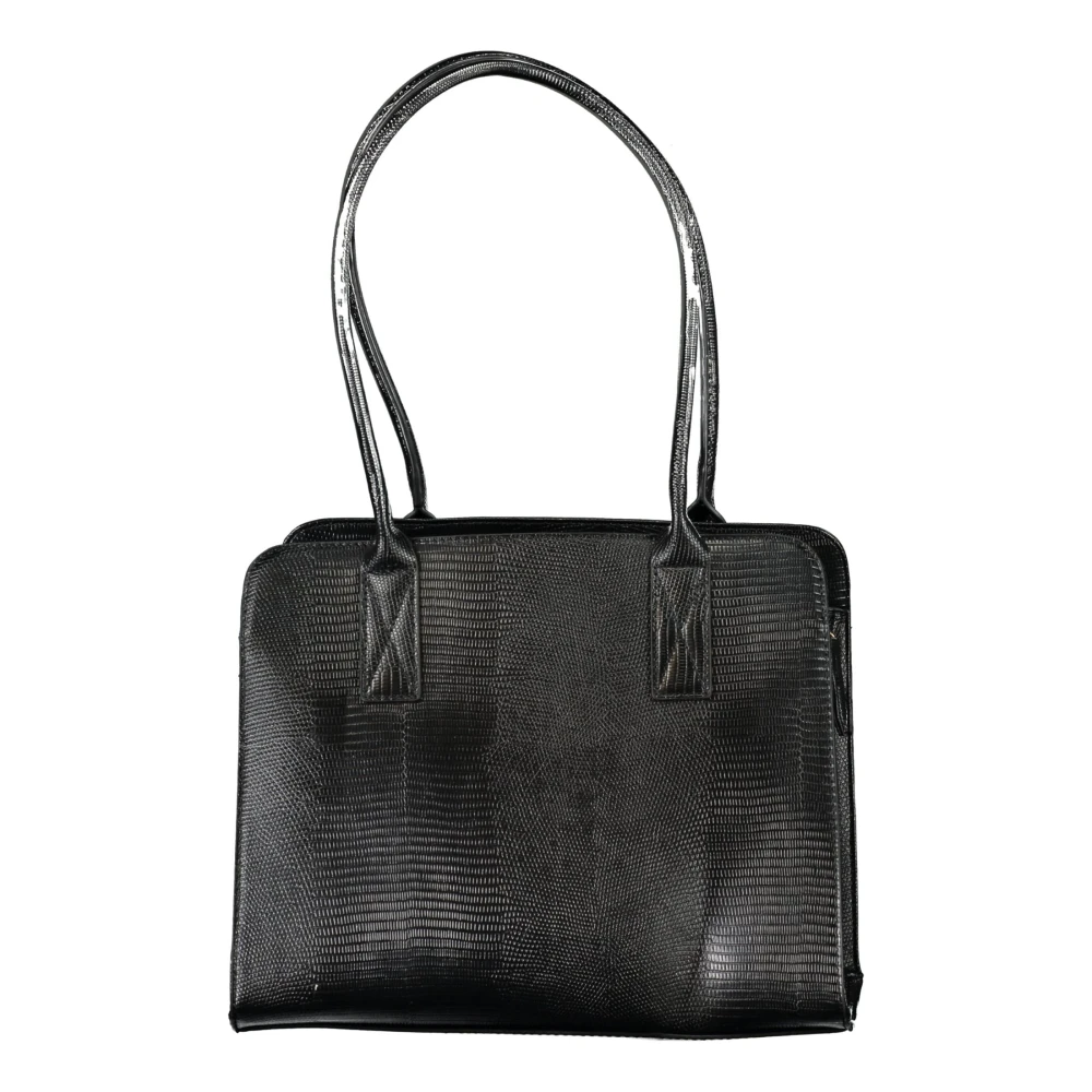 Valentino by Mario Valentino Zwarte schoudertas met meerdere compartimenten Black Dames